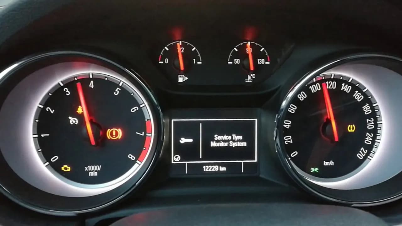 Jak łatwo zresetować czujnik ciśnienia w oponach Opel Astra J – krok po kroku Jak łatwo zresetować czujnik ciśnienia w oponach Opel Astra J – krok po kroku