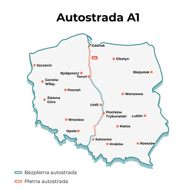 Długość autostrady A1 w km – wszystko, co musisz wiedzieć o jej przebiegu Długość autostrady A1 w km – wszystko, co musisz wiedzieć o jej przebiegu