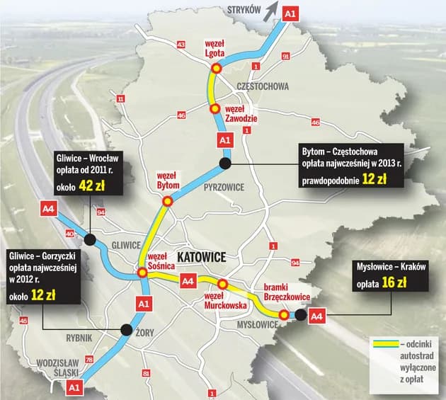 Autostrada A1: gdzie są bramki i jak uniknąć niepotrzebnych opłat? Autostrada A1: gdzie są bramki i jak uniknąć niepotrzebnych opłat?